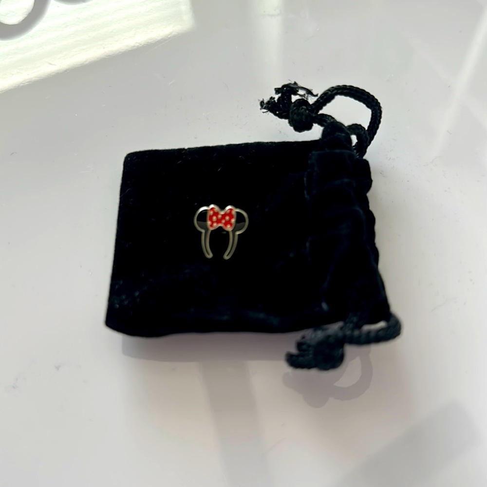BBBrooke Apple Watch band button silver classic Minnie ears
